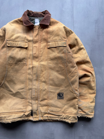 VINTAGE BERNE TAN ARCTIC JACKET - L