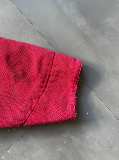 VINTAGE TRI-MOUNTAIN FADED RED DETROIT JACKET - XXXL
