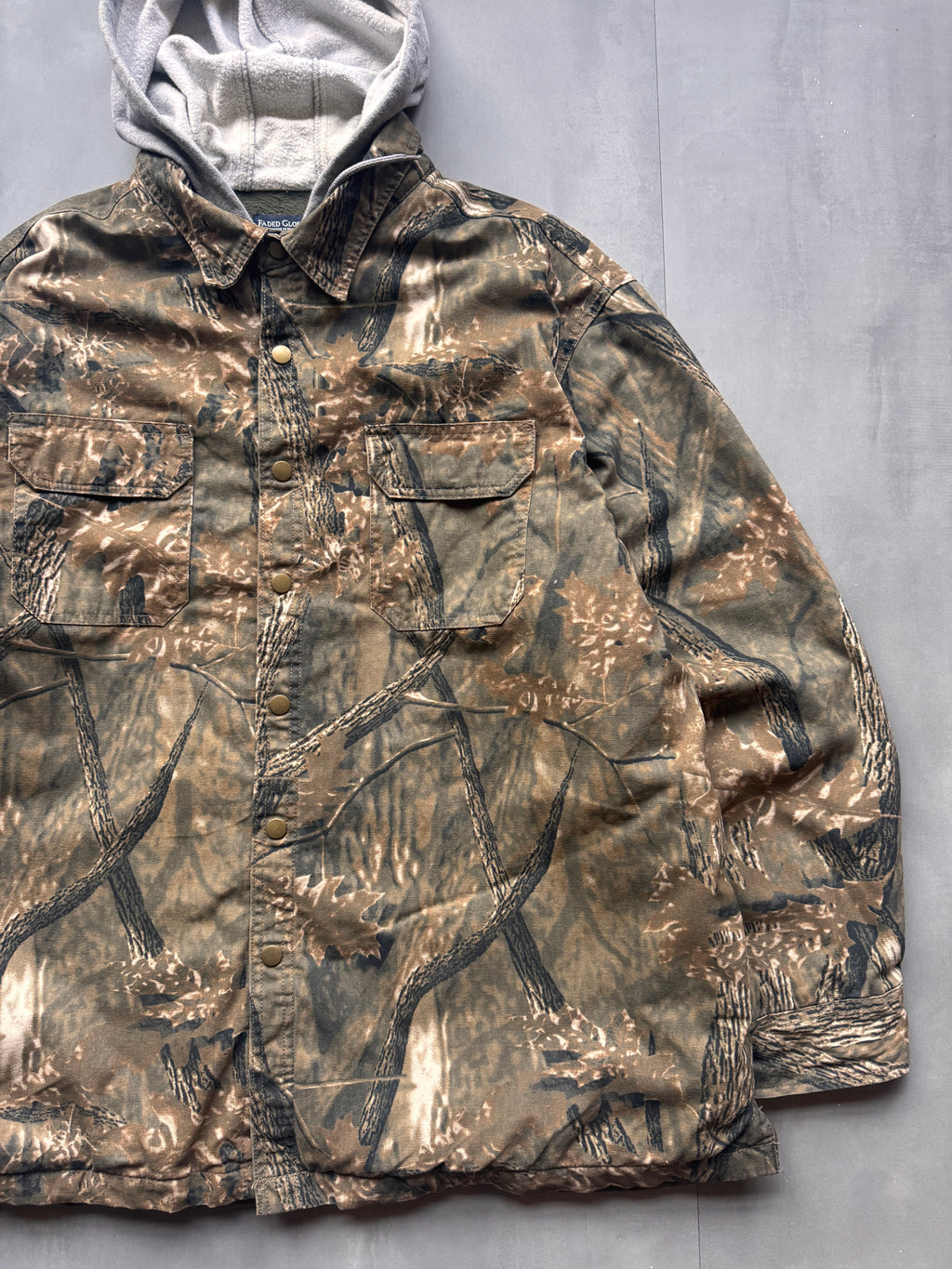 VINTAGE REALTREE ZIP UP JACKET - XL