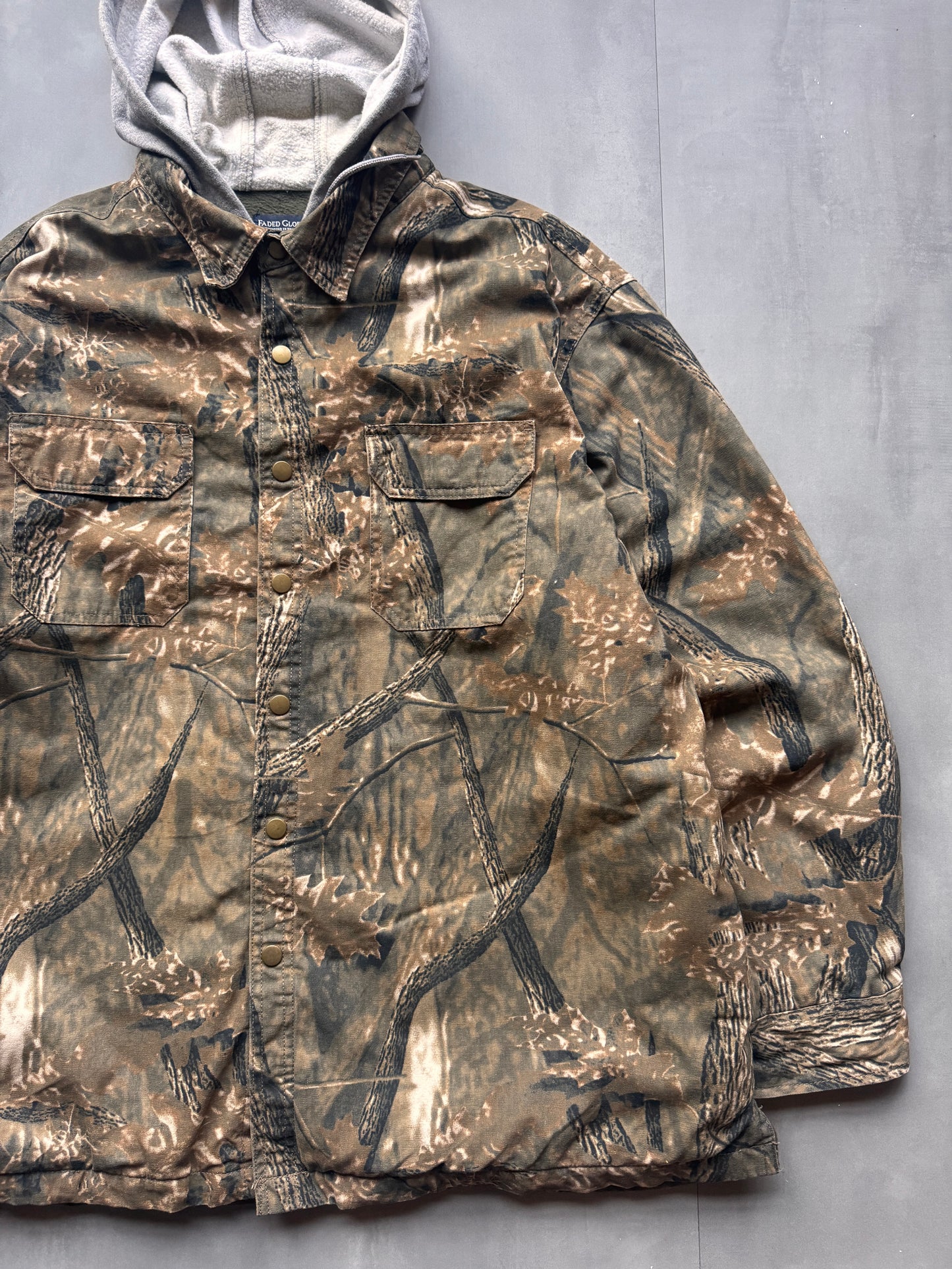 VINTAGE REALTREE ZIP UP JACKET - XL