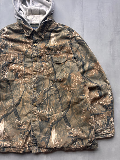 VINTAGE REALTREE ZIP UP JACKET - XL