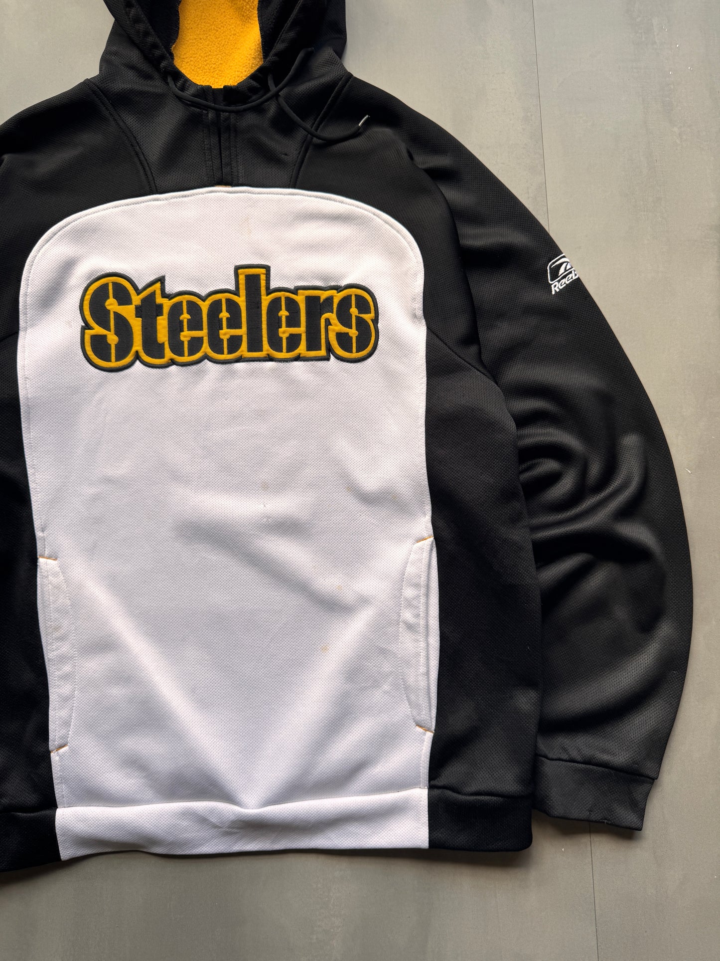 VINTAGE NFL PITTSBURGH STEELERS HOODIE - M
