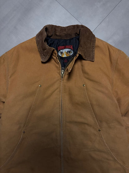 TOUGH DUCK TAN WORK JACKET - MEDIUM