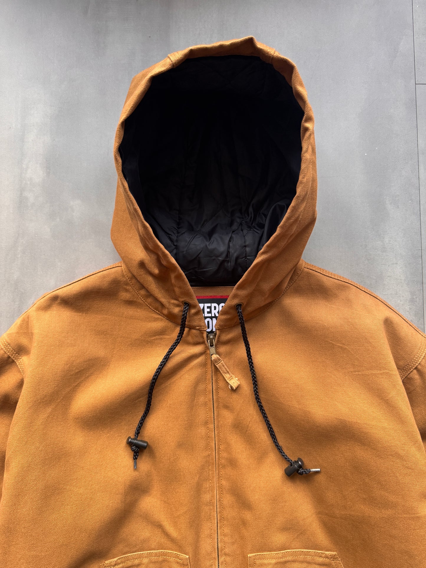 VINTAGE ZERO ZONE TAN ACTIVE JACKET - XL