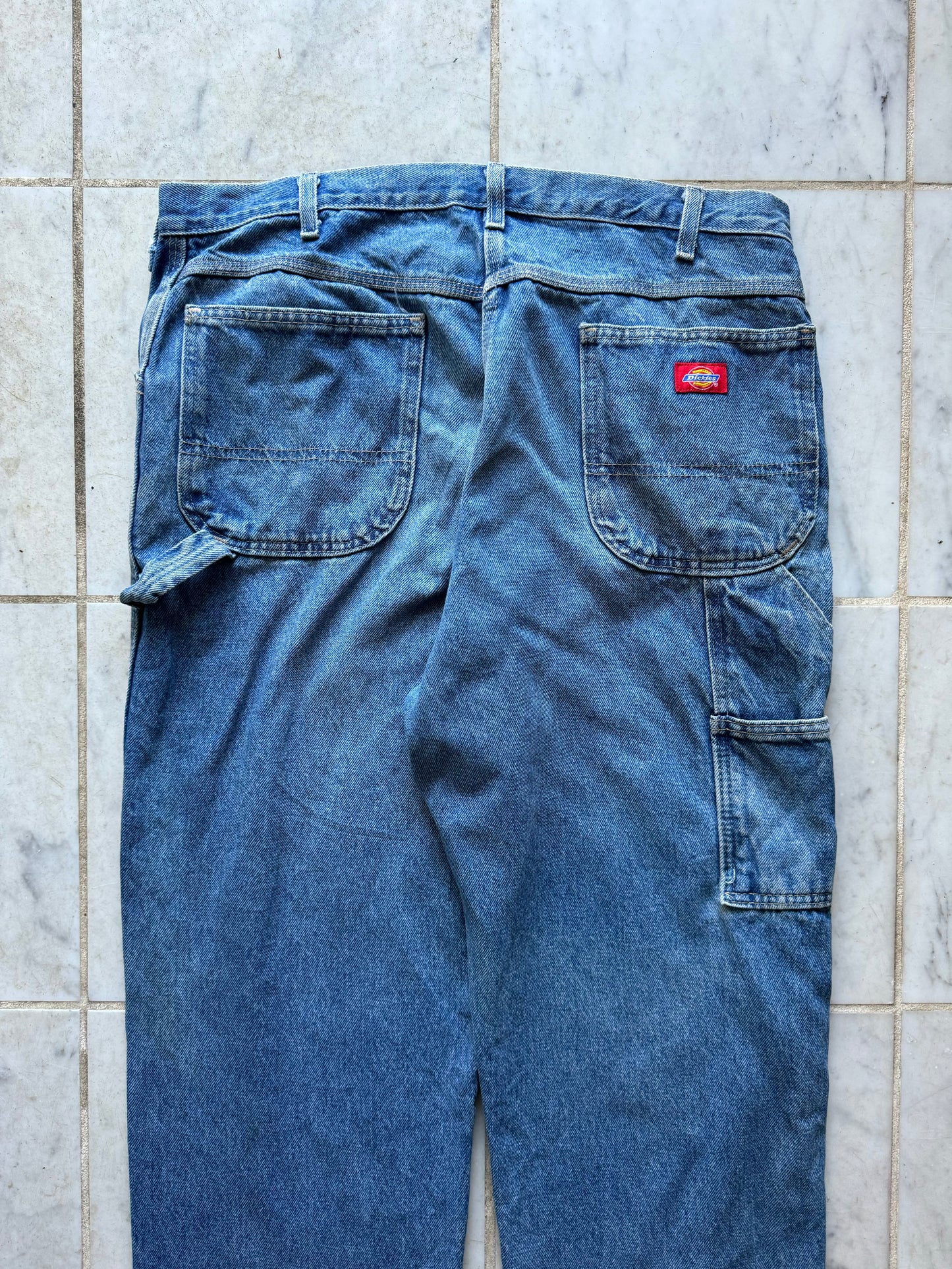 DICKIES DENIM WORK JEANS - 38x34