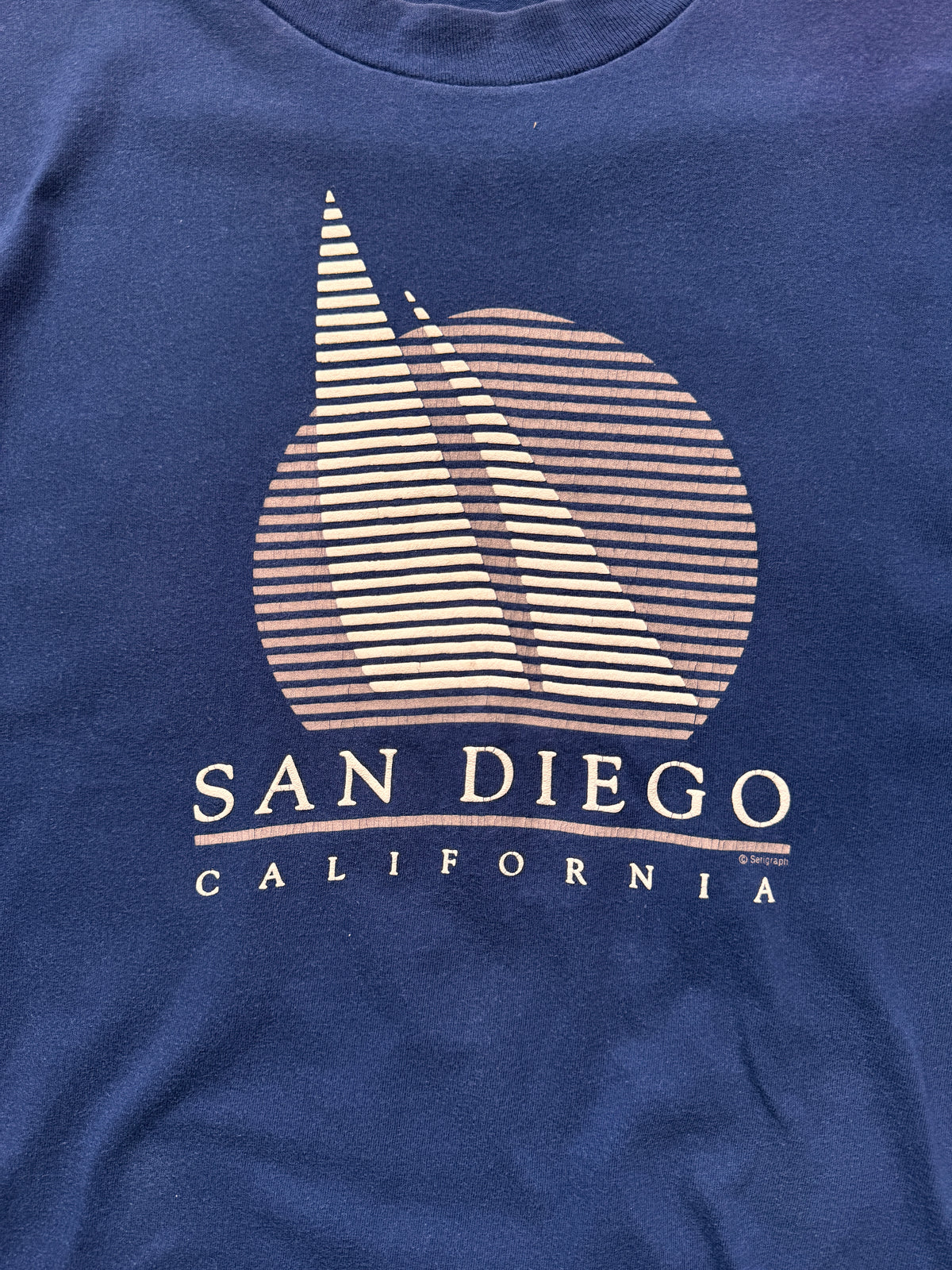 VINTAGE SAN DIEGO NAVY TEE - XL