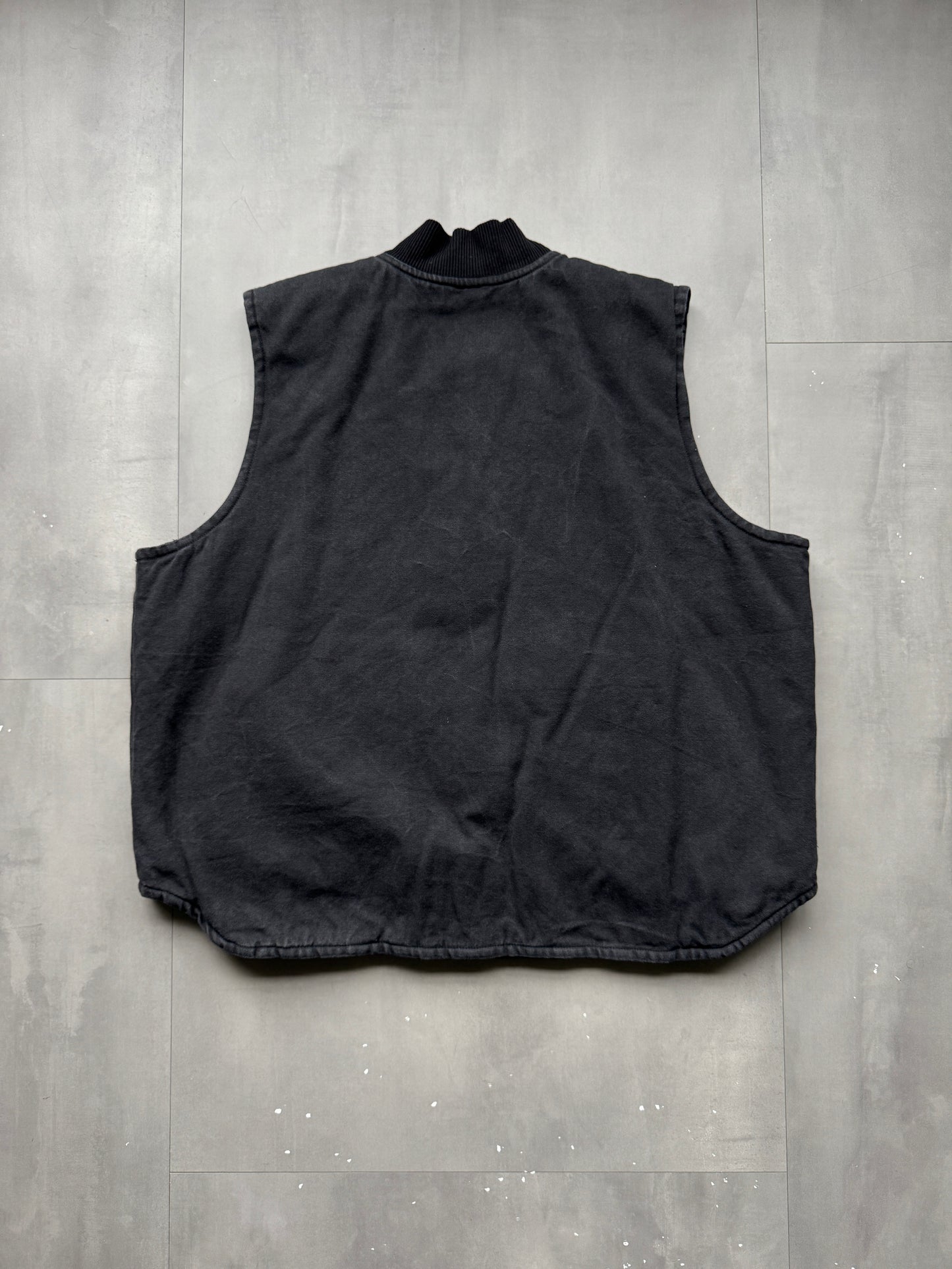 VINTAGE UNION PACIFIC BLACK GILET - XXL