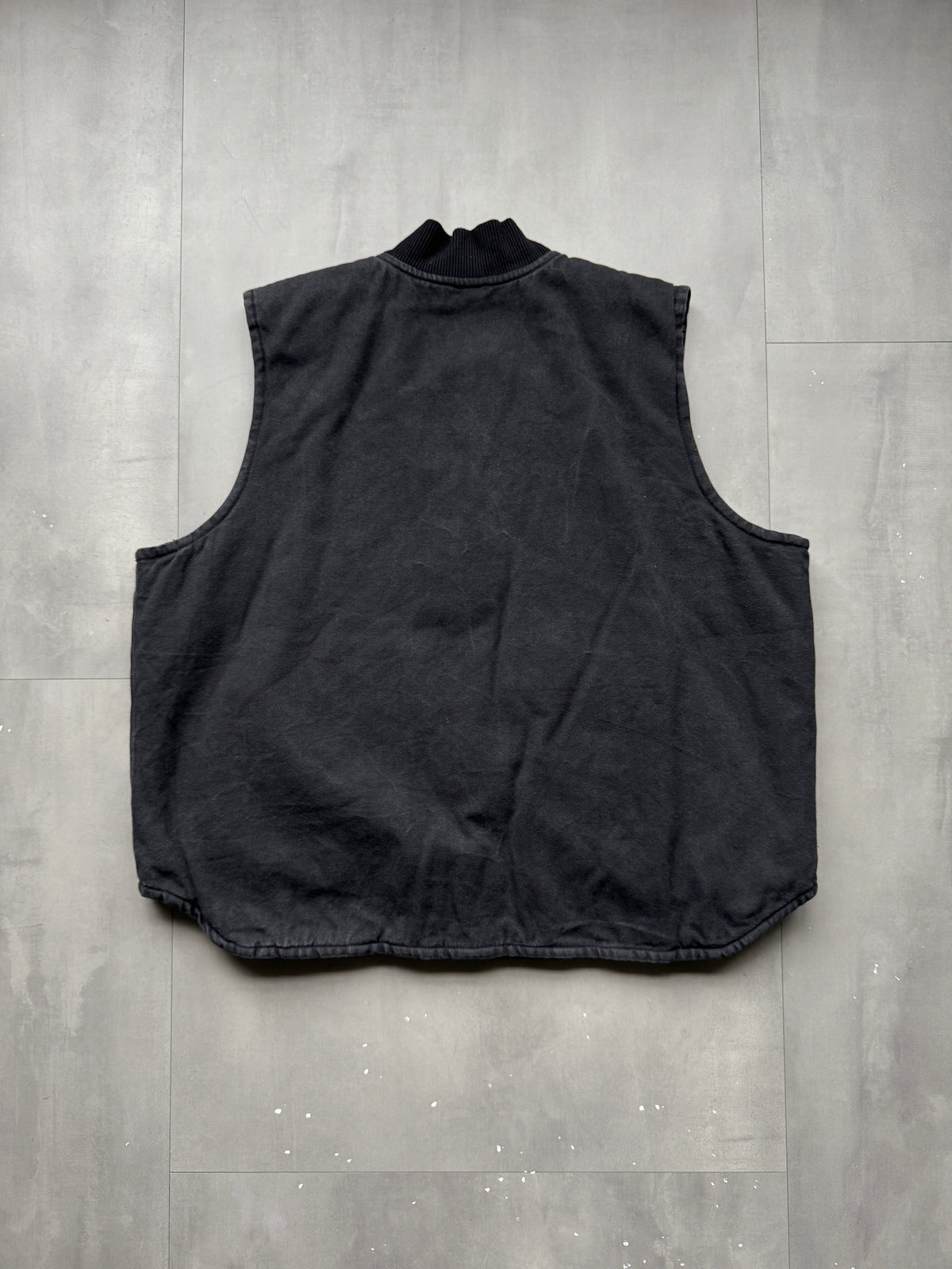 VINTAGE UNION PACIFIC BLACK GILET - XXL
