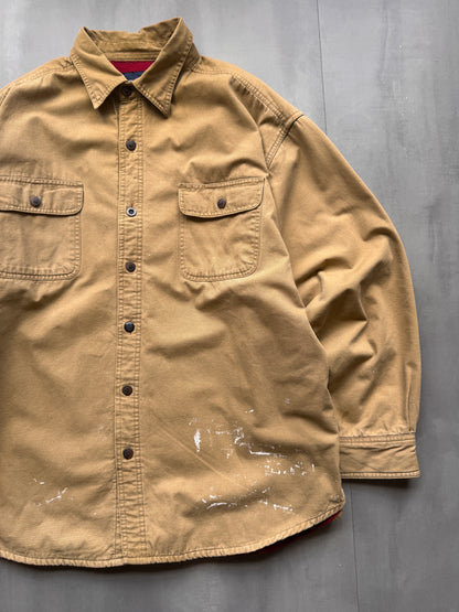 VINTAGE TAN WORK JACKET - XXL