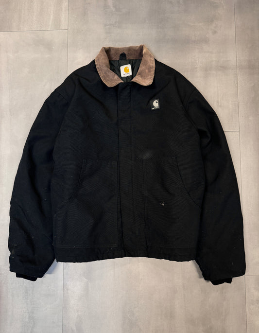 CARHARTT BLACK ARCTIC JACKET - XLARGE