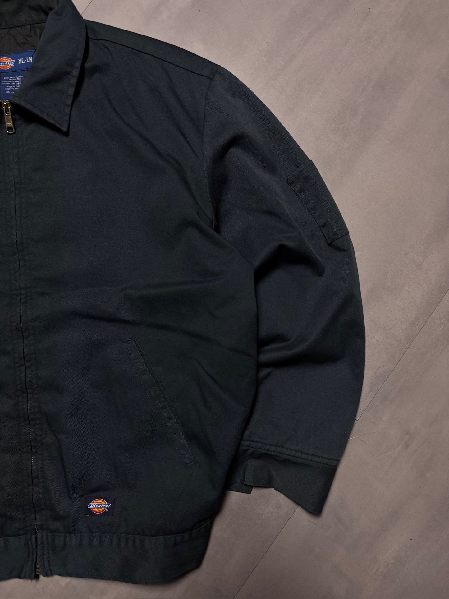 DICKIES BLACK EISENHOWER JACKET - LARGE