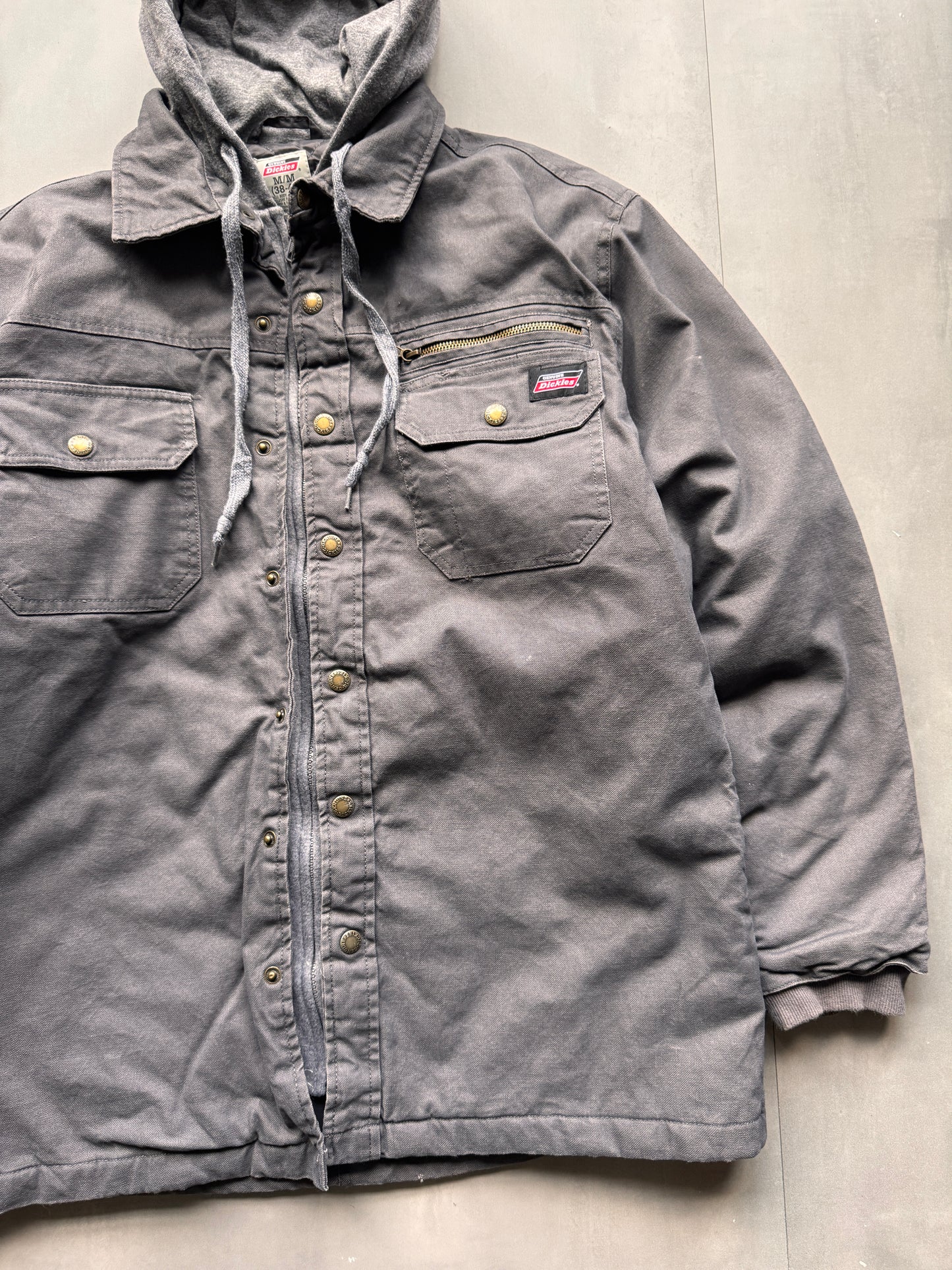 VINTAGE DICKIES GREY JACKET - M