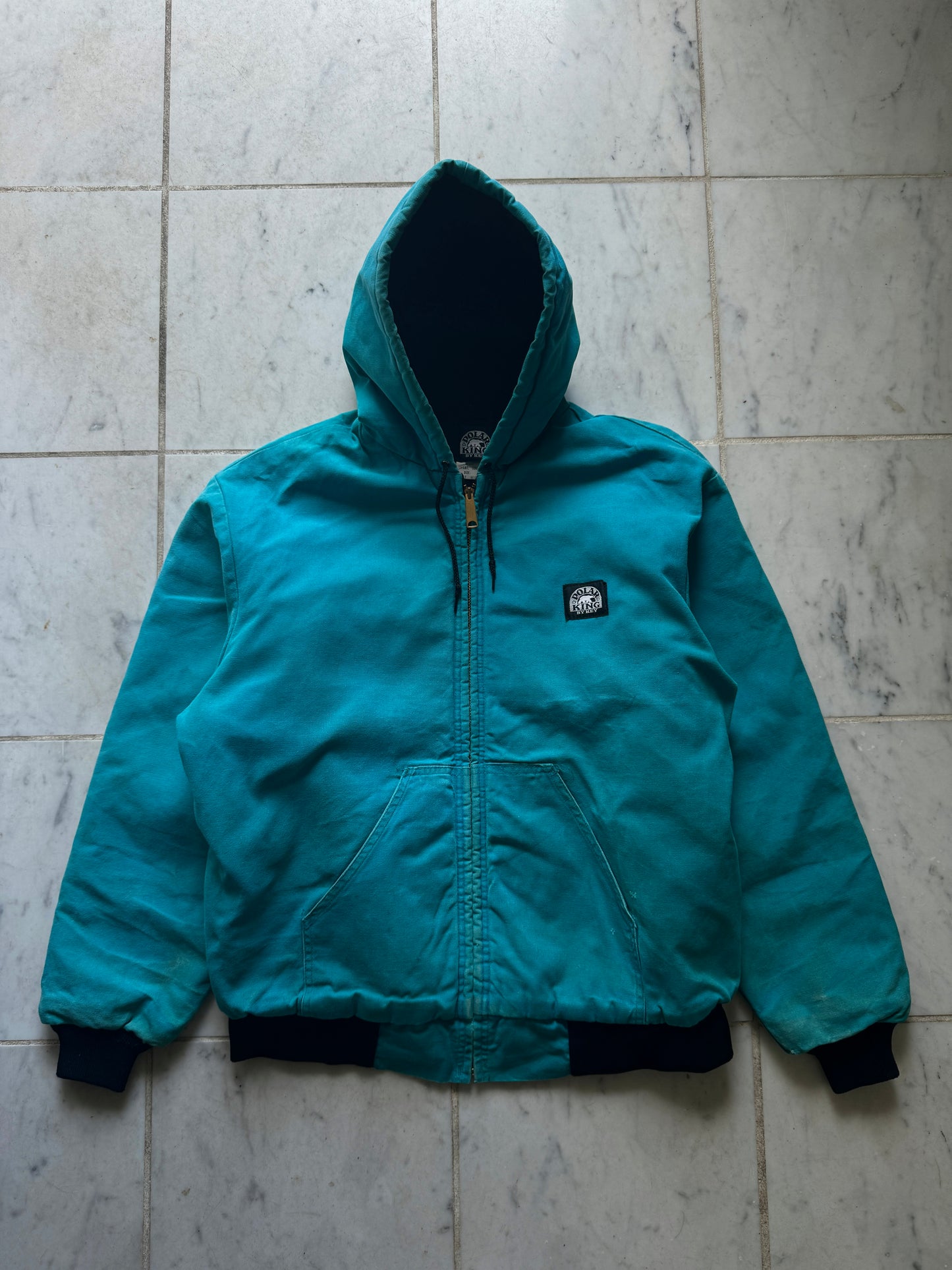 POLAR KING BY KEYS TURQUOISE ACTIVE JACKET - LARGE