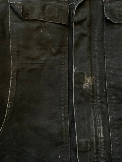 VINTAGE CARHARTT FADED NAVY ARCTIC JACKET - L