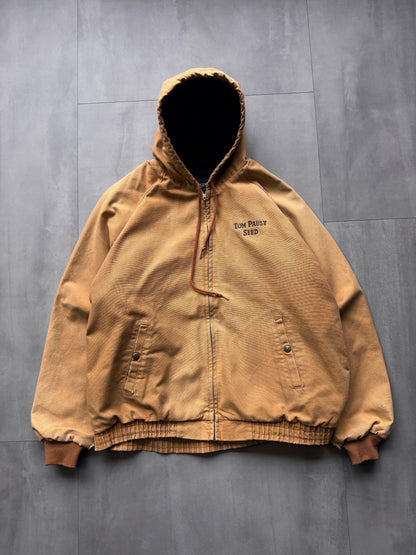 VINTAGE TOM PAULY SEED TAN ACTIVE JACKET - XLARGE