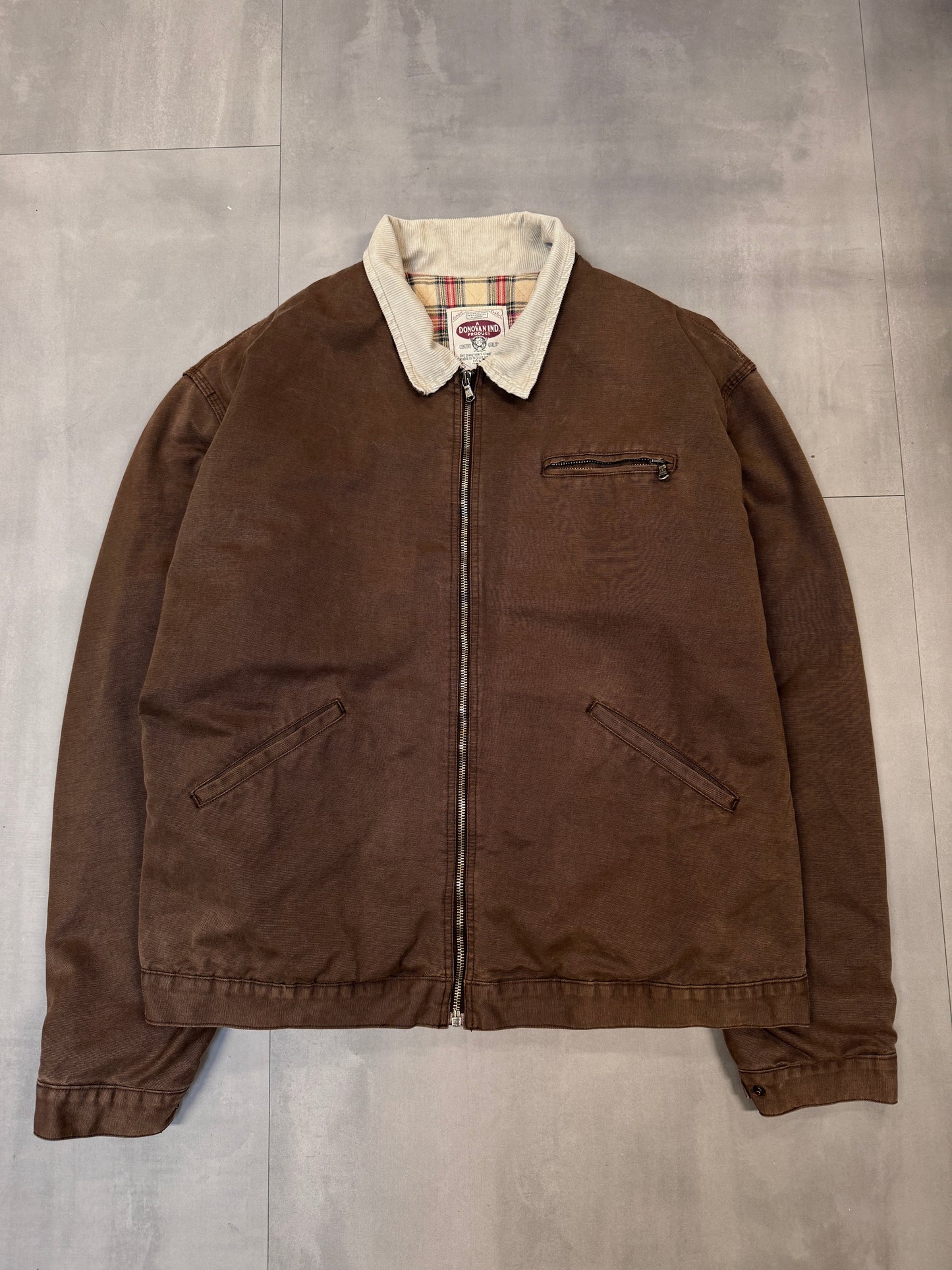 DONOVAN BROWN DETROIT WORK JACKET - XLARGE