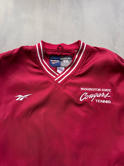 VINTAGE REEBOK COYOTES MAROON WINDBREAKER - XXL
