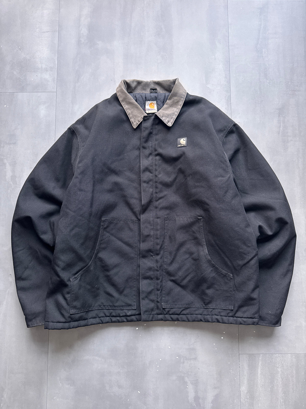 VINTAGE CARHARTT BLACK ARCTIC JACKET - XXL