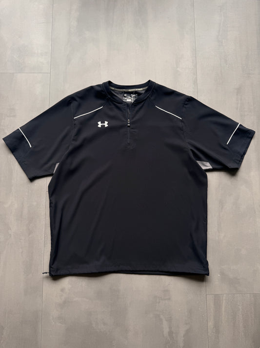 VINTAGE UNDERARMOUR BLACK SPORT TEE - L