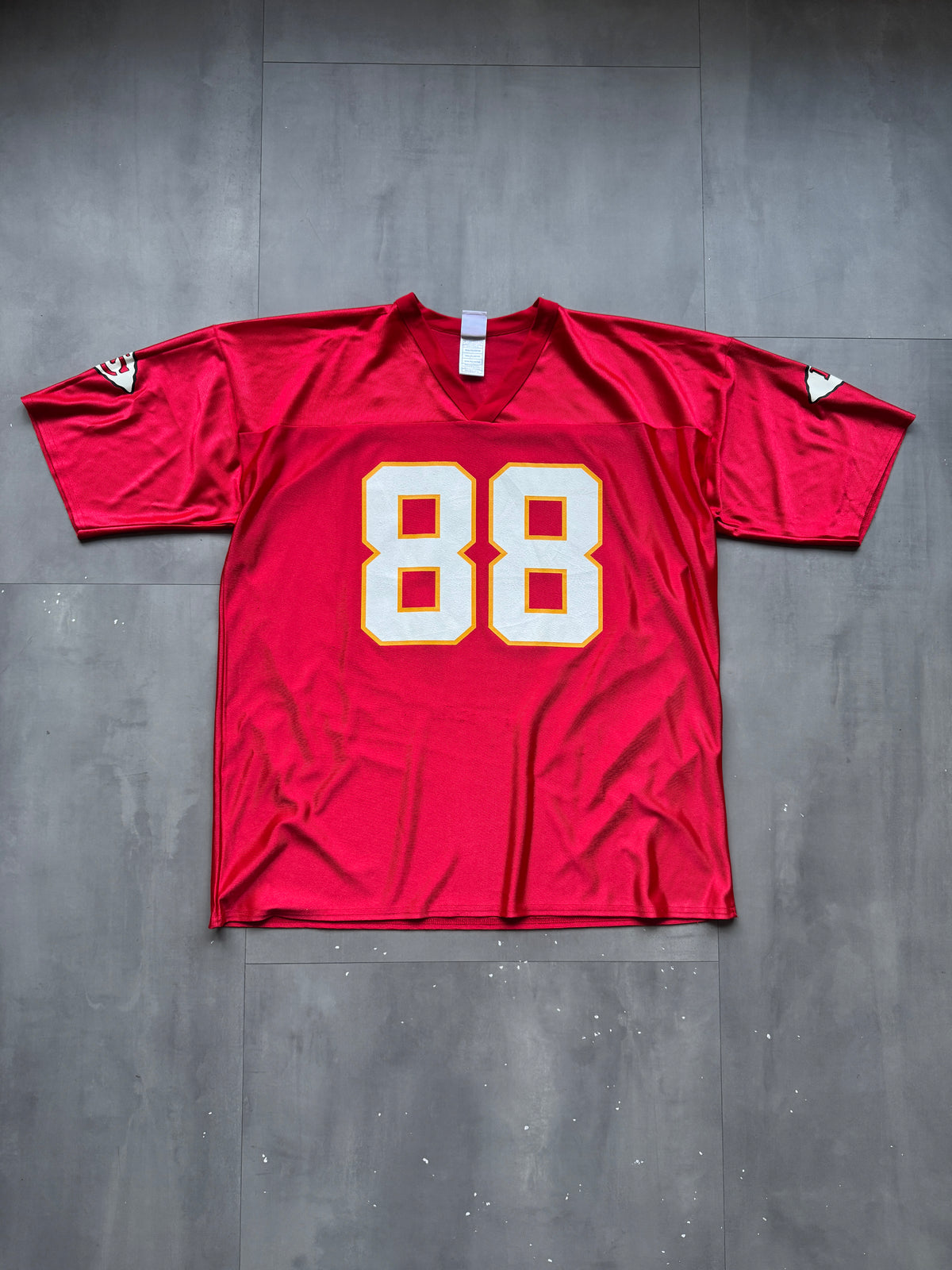 VINTAGE NFL KANSAS CITY CHIEFS RED GONZALEZ JERSEY - XXL