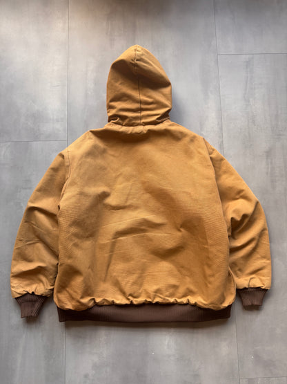 VINTAGE POLAR KING TAN ACTIVE JACKET - XL