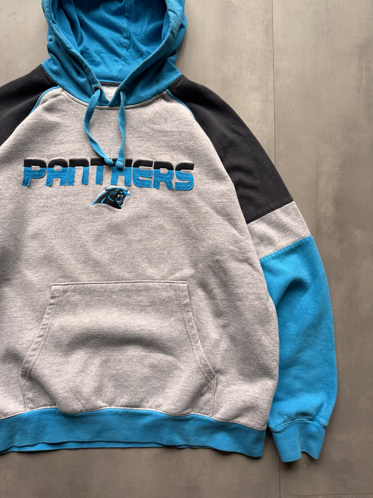 VINTAGE NFL CAROLINA PANTHERS HOODIE - L