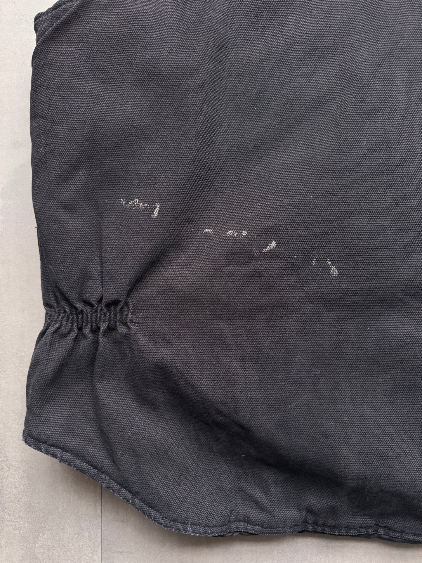 VINTAGE TRI-MOUNTAIN BLACK WORK GILET - XXL