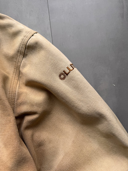VINTAGE CARHARTT TAN FADED ACTIVE JACKET - XL