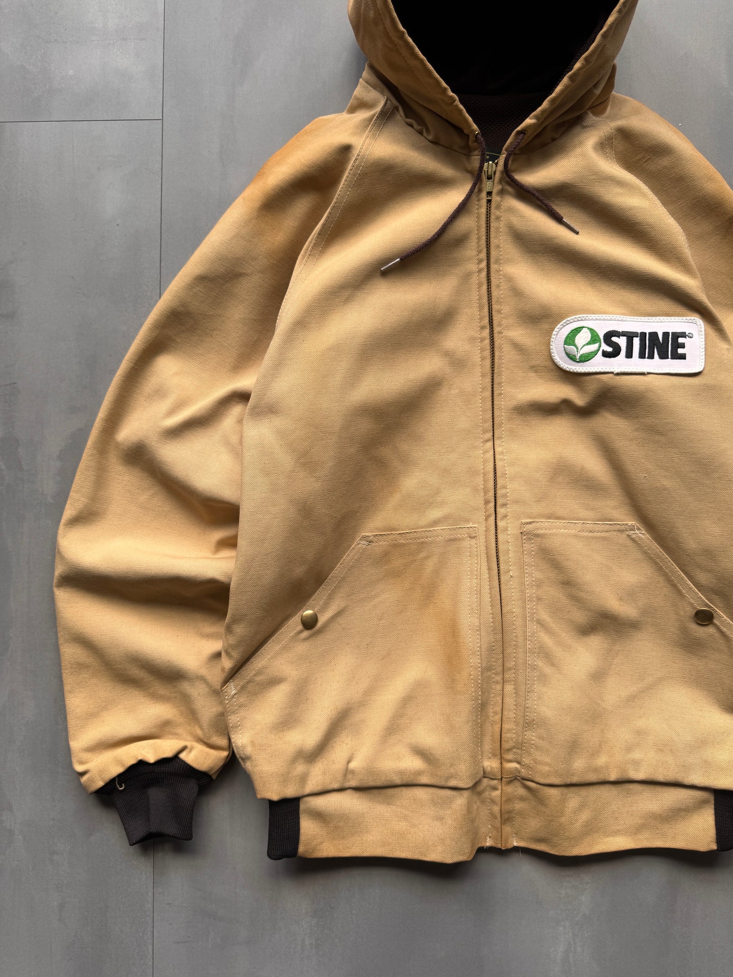 VINTAGE STINE TAN ACTIVE JACKET - S