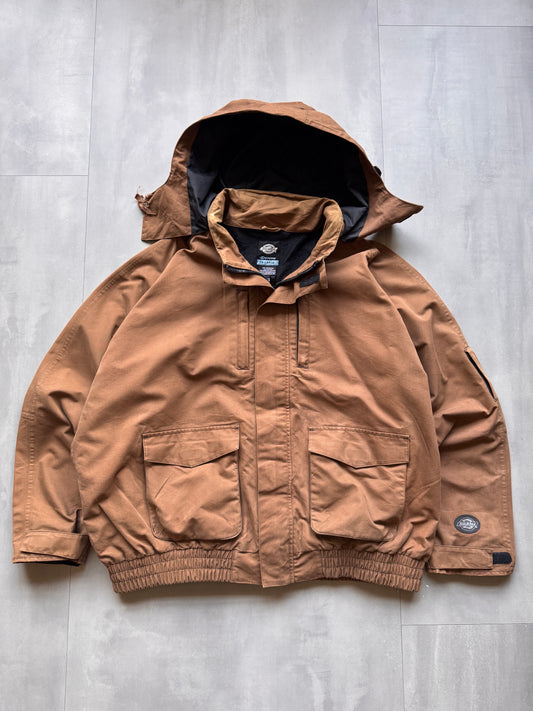 VINTAGE DICKIES BROWN JACKET - XL