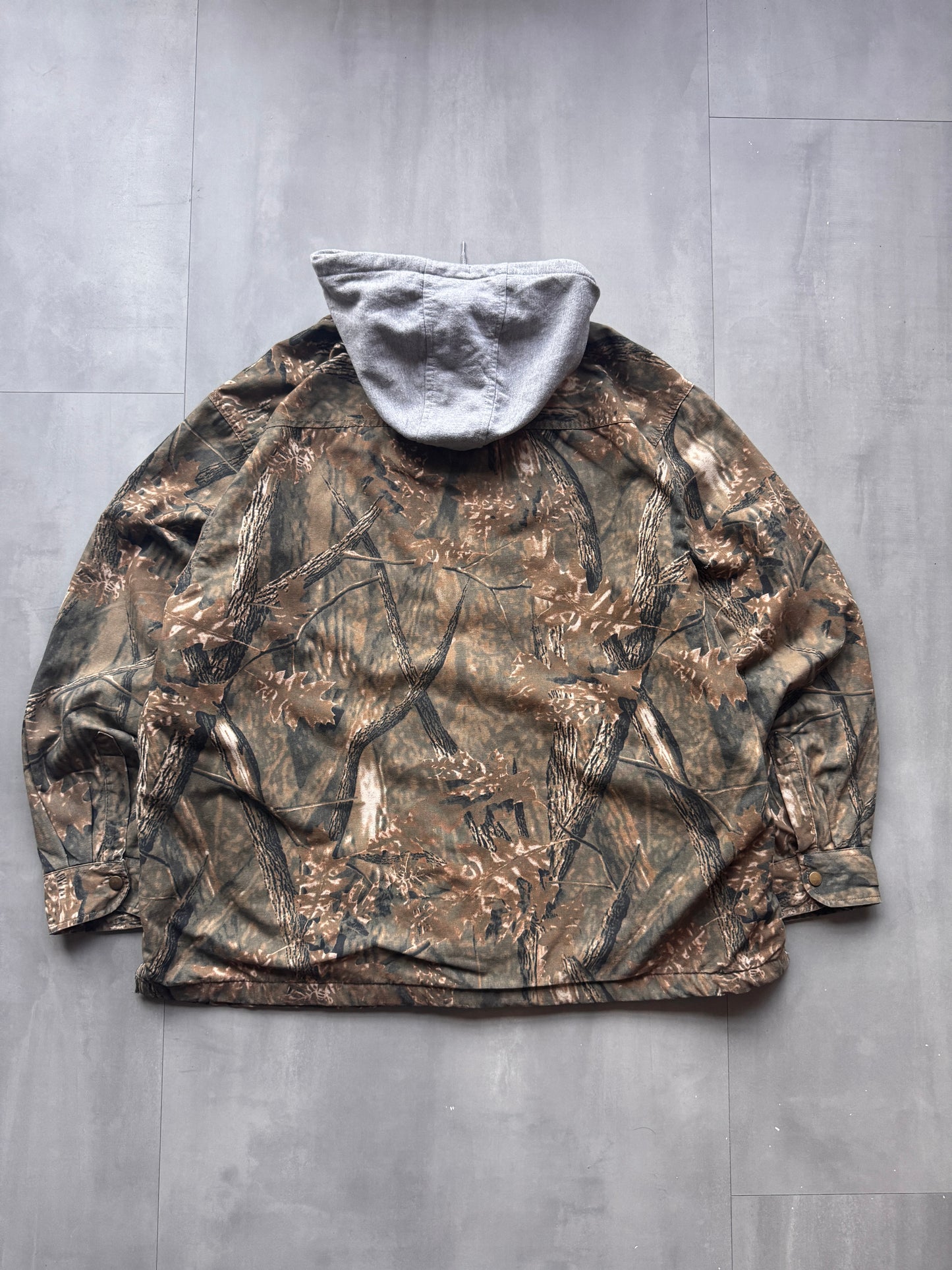 VINTAGE REALTREE ZIP UP JACKET - XL