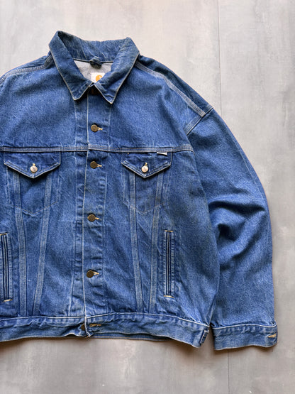 VINTAGE CARHARTT DENIM JACKET - XL