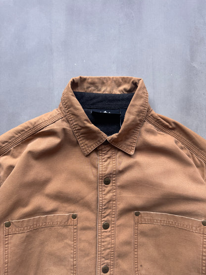 VINTAGE TAN WORKWEAR SHIRT - L