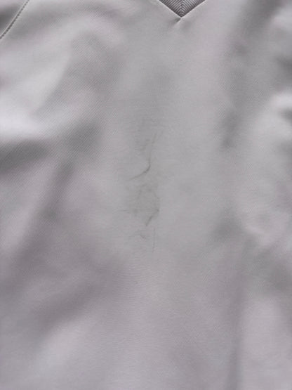 VINTAGE PUMA WHITE WINDBREAKER - M