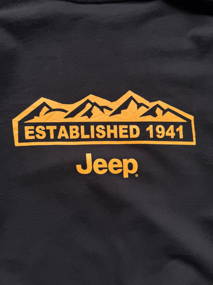 VINTAGE JEEP BLACK SWEATER - M