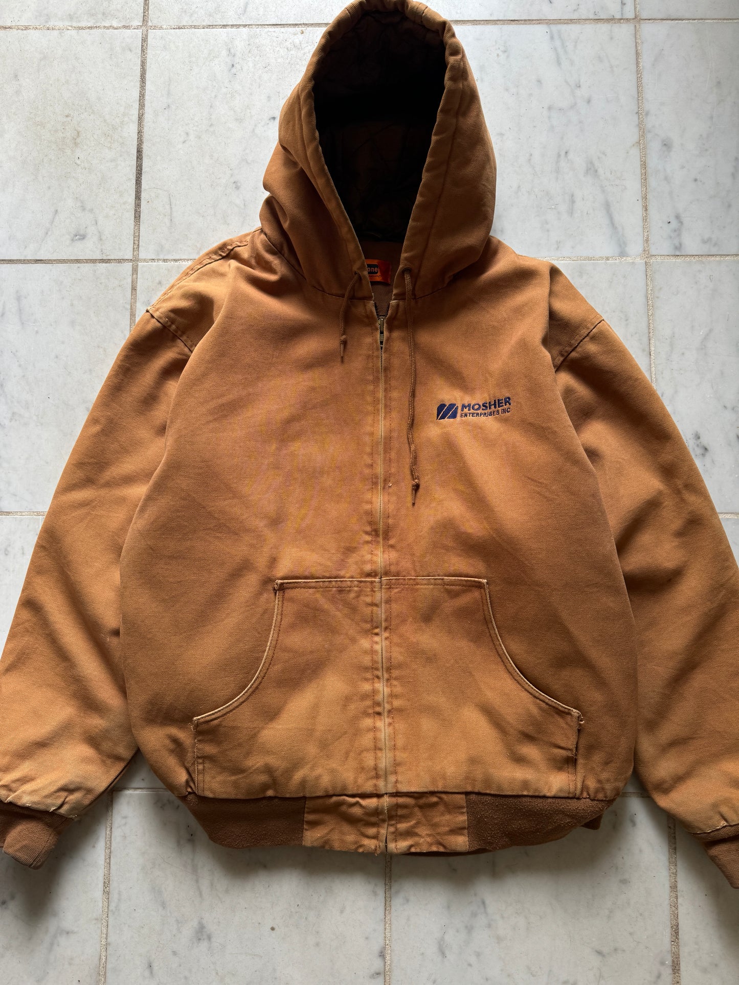 CORNERSTONE BY PORT AUTHORITY BROWN ACTIVE JACKET - XLARGE