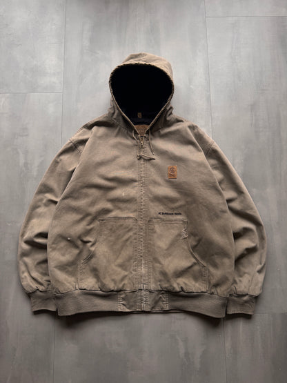 VINTAGE GOLDEN HARVEST FADED GREY ACTIVE JACKET - XL