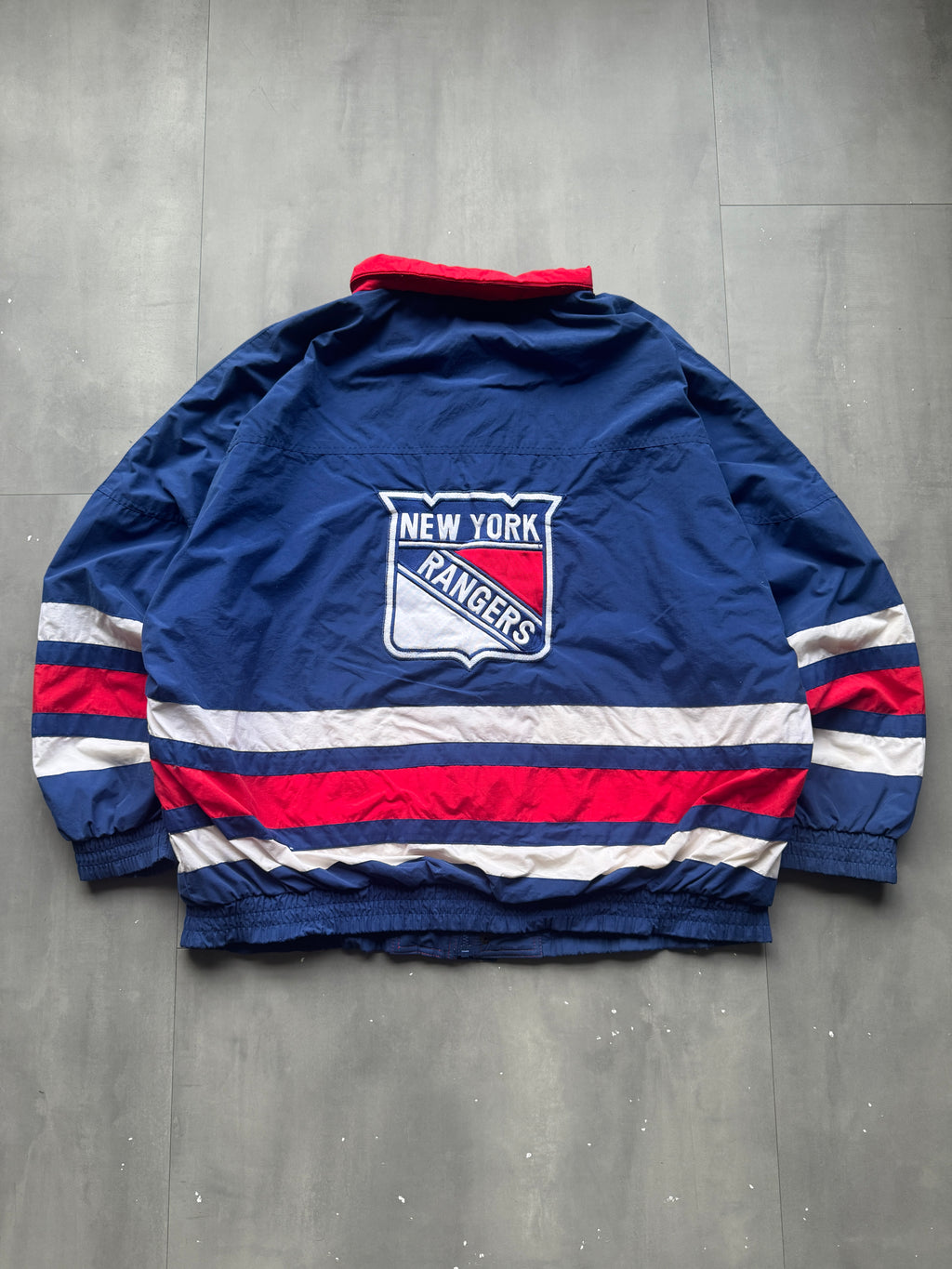 VINTAGE NHL NEW YORK RANGERS JACKET - XL