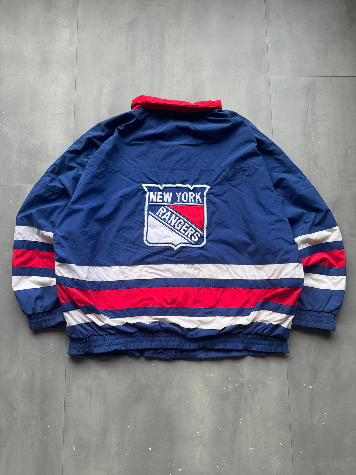 VINTAGE NHL NEW YORK RANGERS JACKET - XL