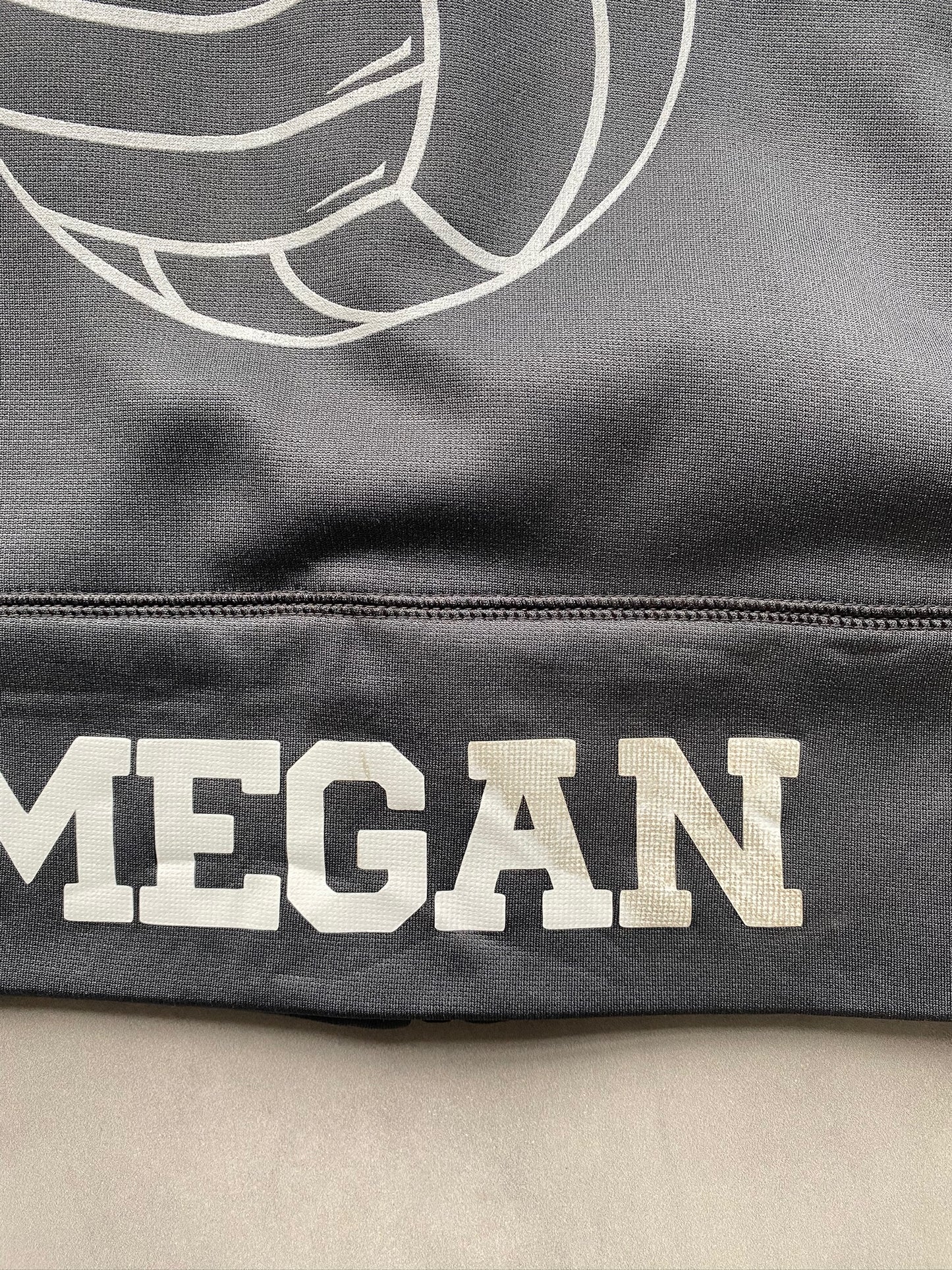 VINTAGE NIKE BASKETBALL GREY ZIP UP HOODIE - XL