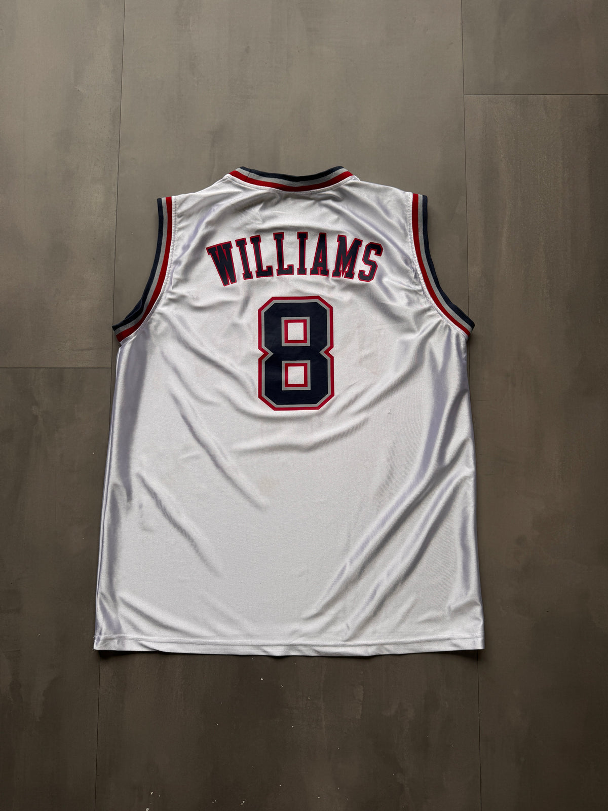 VINTAGE NBA BROOKLYN NETS JERSEY - XL