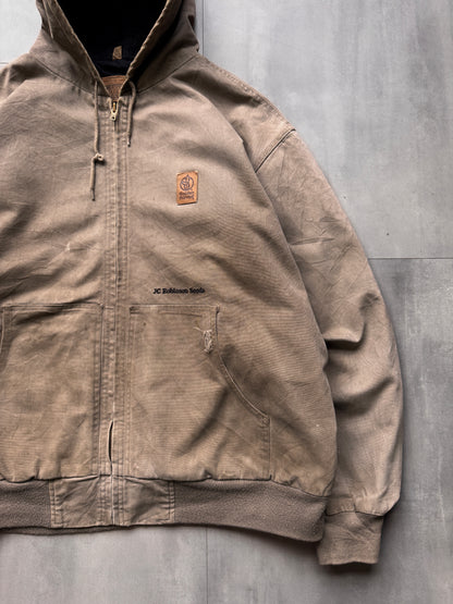 VINTAGE GOLDEN HARVEST FADED GREY ACTIVE JACKET - XXLARGE