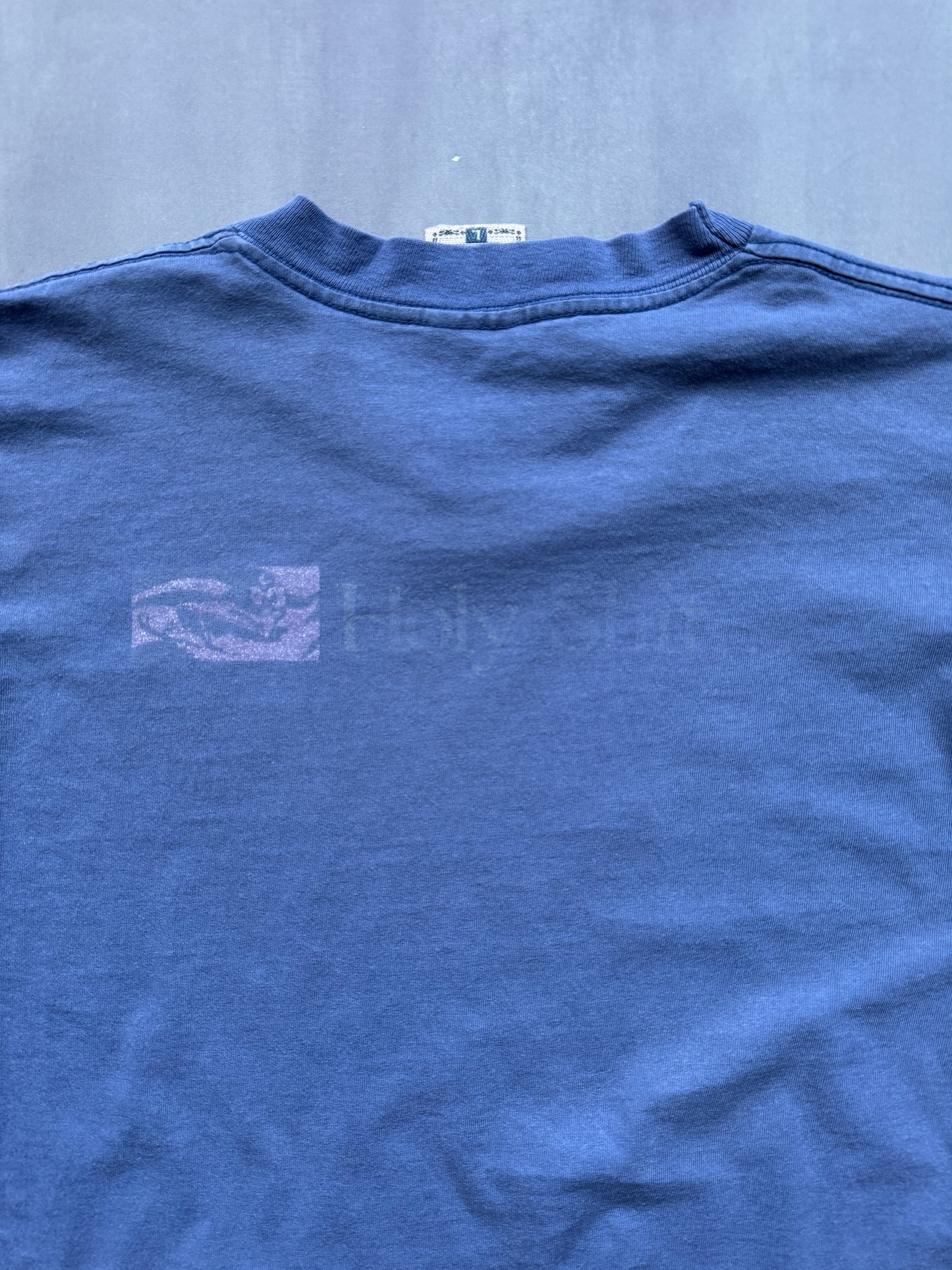 VINTAGE HOLY SHIT BLUE T-SHIRT - XL