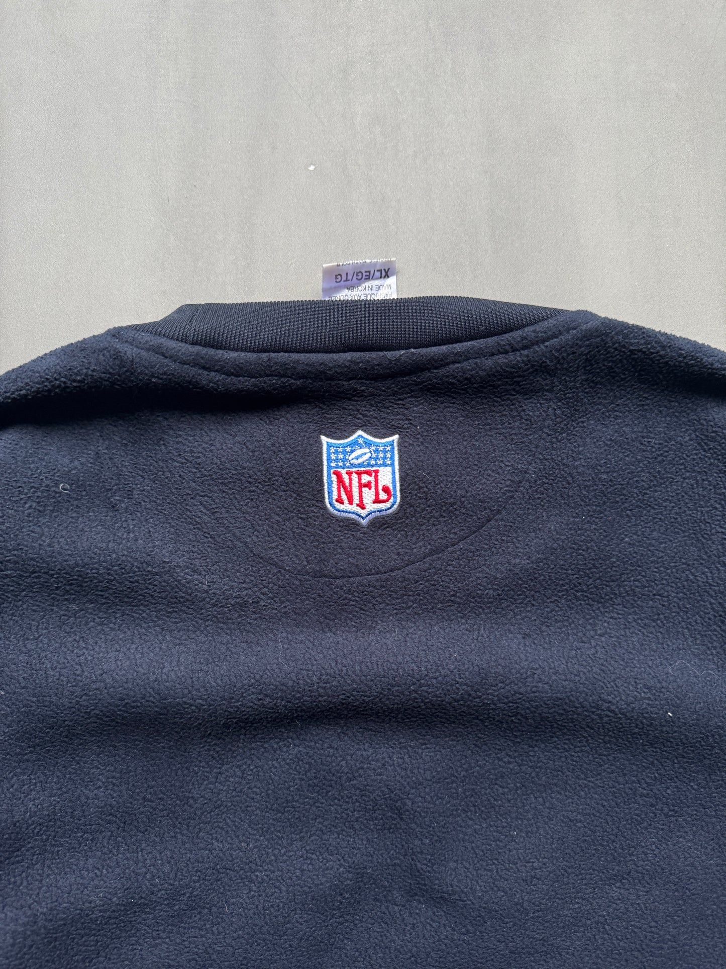 VINTAGE NFL SEATTLE SEAHAWKS NAVY SWEATER - XL