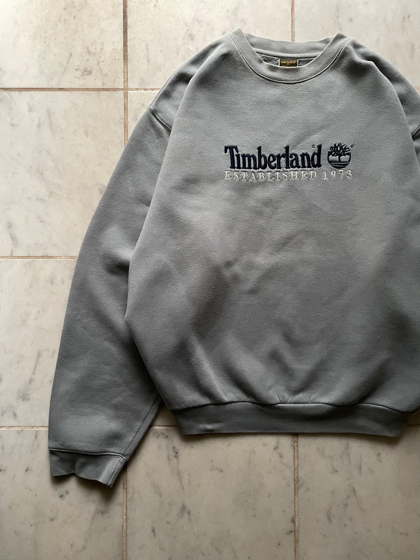 TIMBERLAND LIGHT BLUE SWEATER - XLARGE