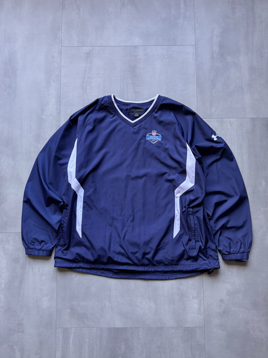 VINTAGE NFL SCOUTING COMBINE 2012 NAVY WINDBREAKER - XXL