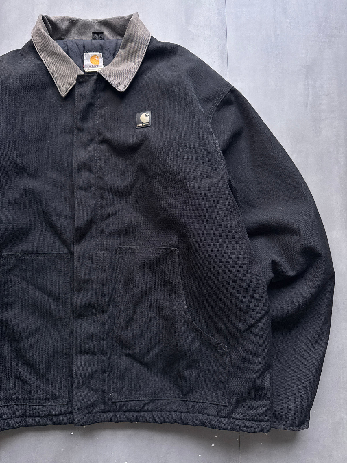 VINTAGE CARHARTT BLACK ARCTIC JACKET - XXL