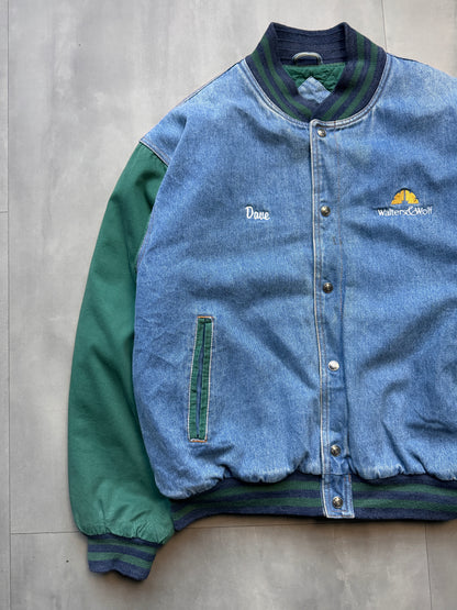 WALTERS & WOLF BASEBALL JACKET - XLARGE