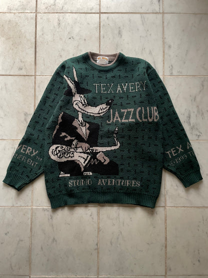 TEX AVERY JAZZ CLUB KNIT JUMPER - LARGE