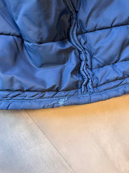 VINTAGE DICKIES NAVY PUFFER COAT - S